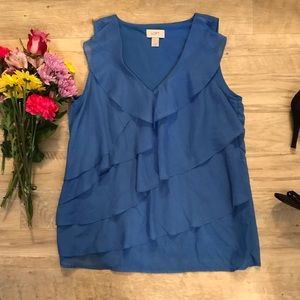 Sleeveless Ann Taylor Loft Blouse
